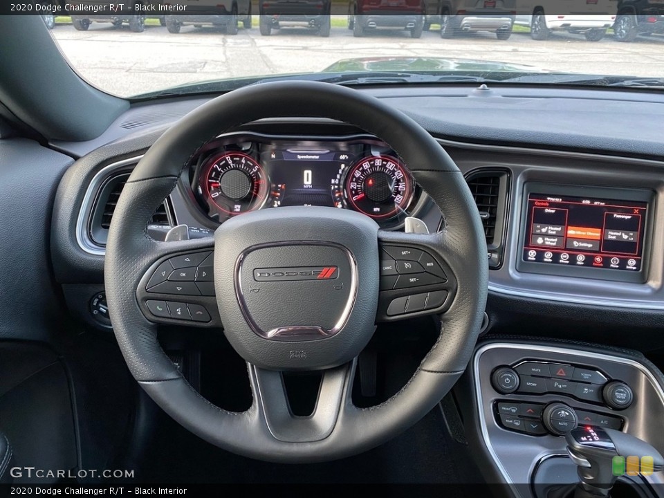 Black Interior Steering Wheel for the 2020 Dodge Challenger R/T #139843638
