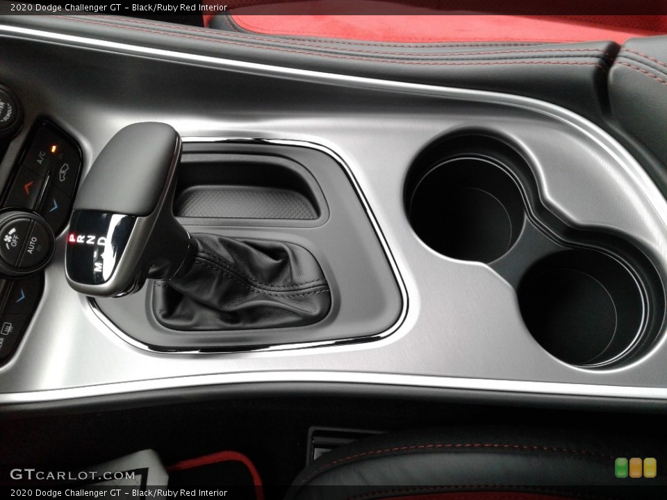 Black/Ruby Red Interior Transmission for the 2020 Dodge Challenger GT #139843788
