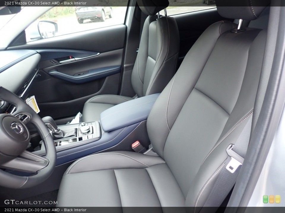 Black Interior Photo for the 2021 Mazda CX-30 Select AWD #139846209