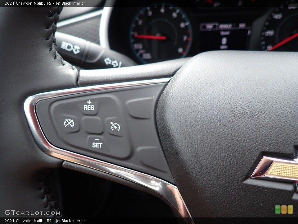Jet Black Interior Steering Wheel for the 2021 Chevrolet Malibu RS #139846374