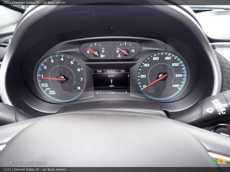 Jet Black Interior Gauges for the 2021 Chevrolet Malibu RS #139846383