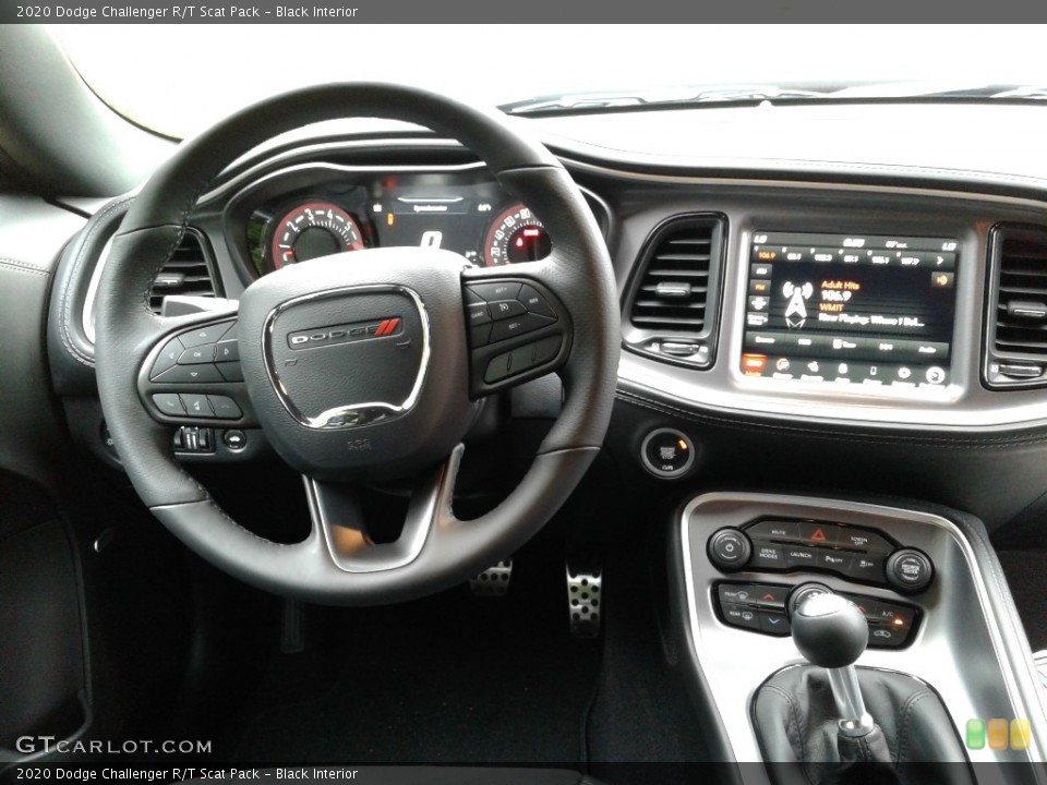 Black Interior Controls for the 2020 Dodge Challenger R/T Scat Pack #139846617