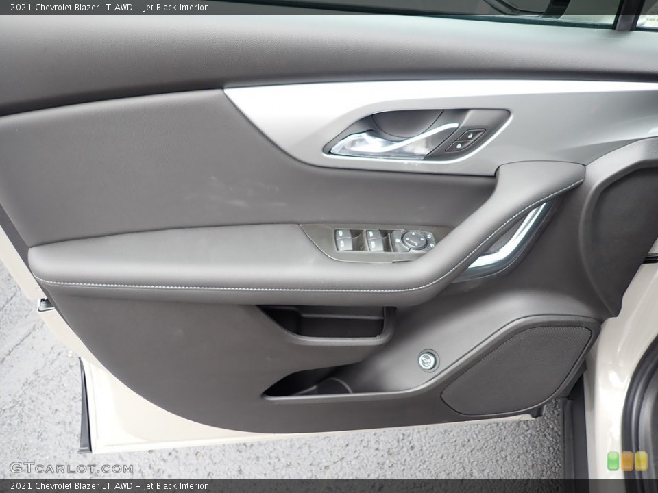 Jet Black Interior Door Panel for the 2021 Chevrolet Blazer LT AWD #139846647