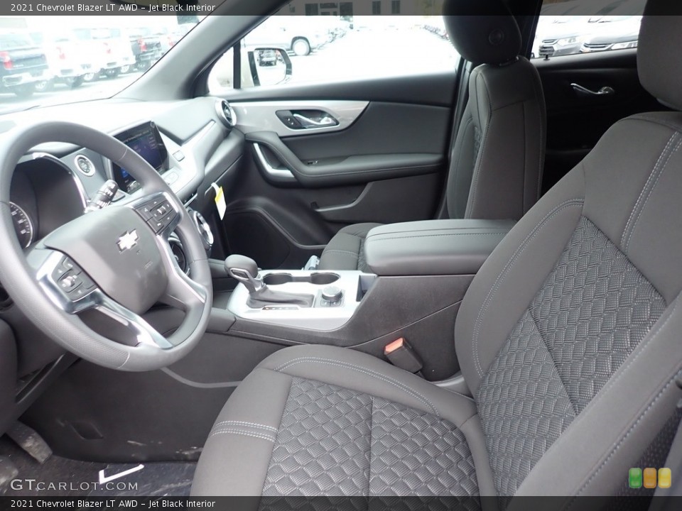 Jet Black Interior Front Seat for the 2021 Chevrolet Blazer LT AWD #139846667