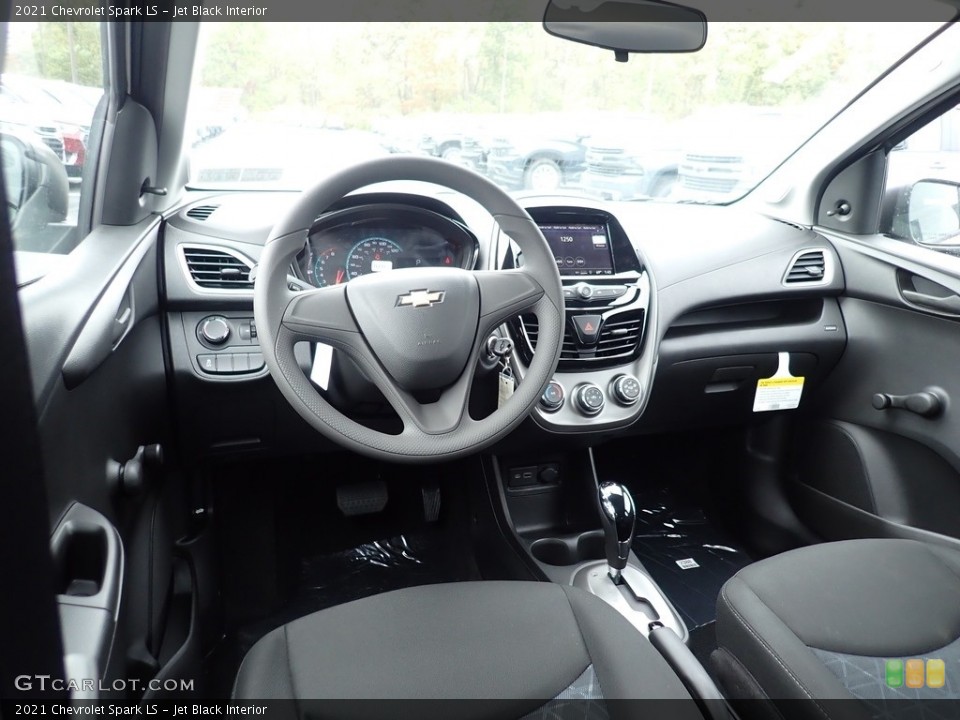 Jet Black Interior Photo for the 2021 Chevrolet Spark LS #139847004