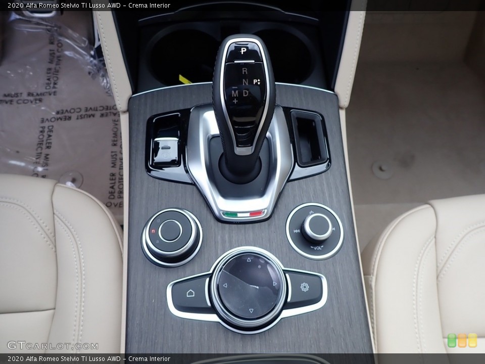 Crema Interior Transmission for the 2020 Alfa Romeo Stelvio TI Lusso AWD #139847130