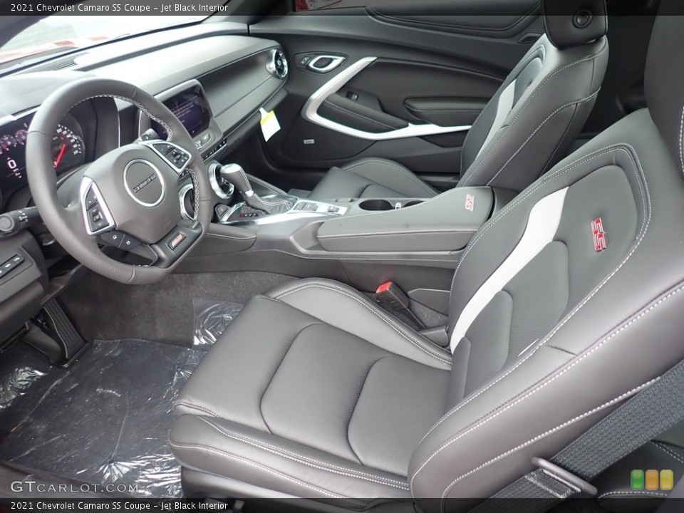 Jet Black Interior Photo for the 2021 Chevrolet Camaro SS Coupe #139847592