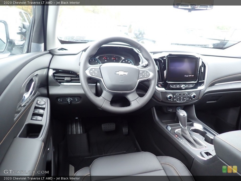 Jet Black Interior Photo for the 2020 Chevrolet Traverse LT AWD #139848021