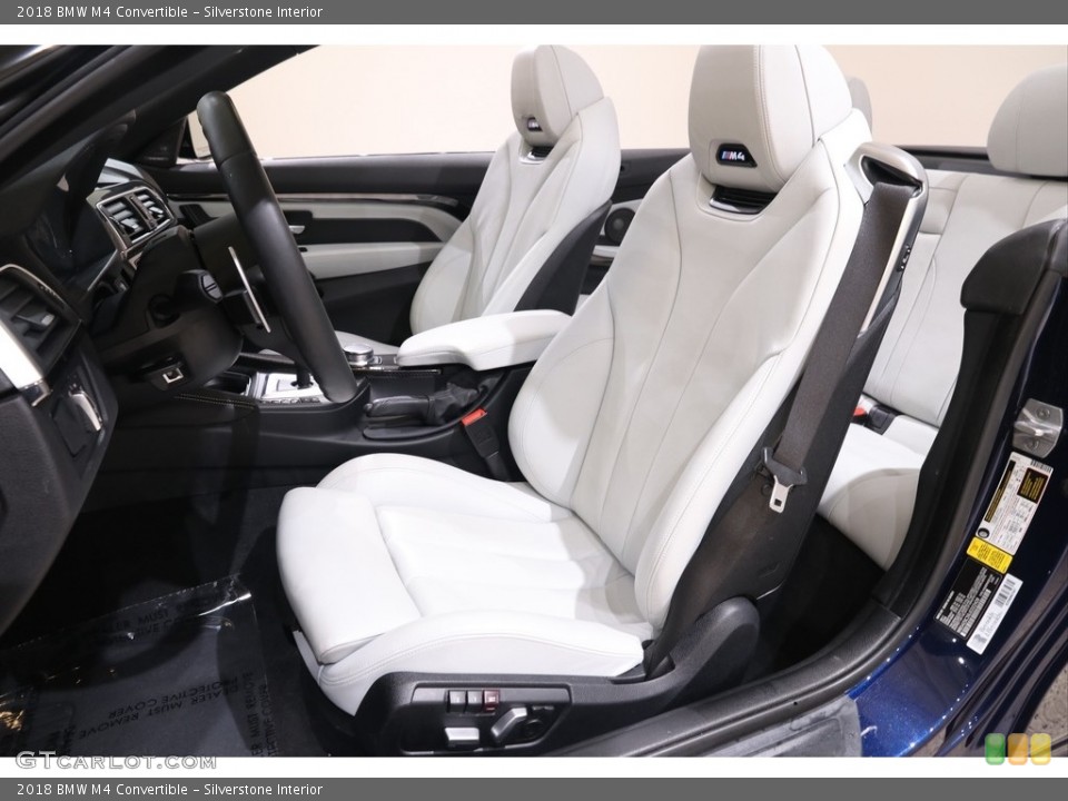 Silverstone Interior Photo for the 2018 BMW M4 Convertible #139850981