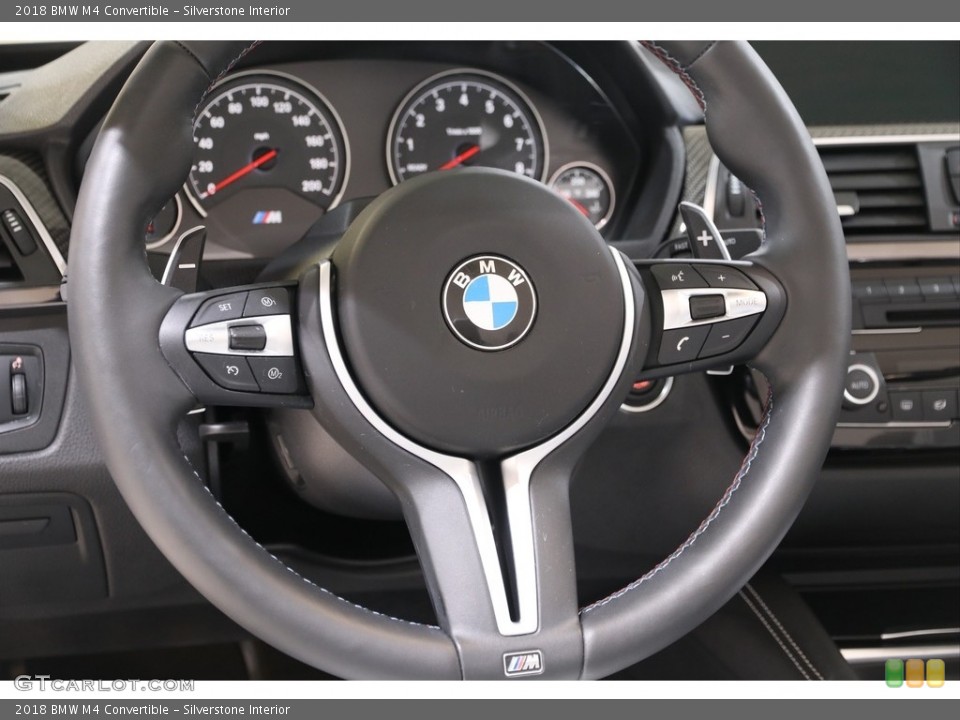Silverstone Interior Steering Wheel for the 2018 BMW M4 Convertible #139851023