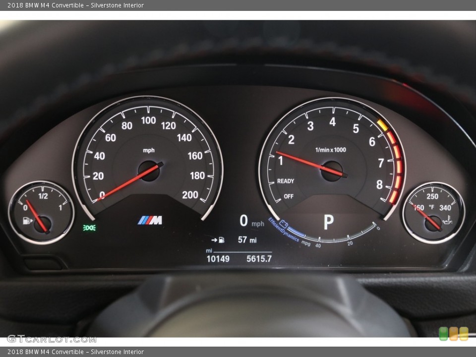 Silverstone Interior Gauges for the 2018 BMW M4 Convertible #139851044