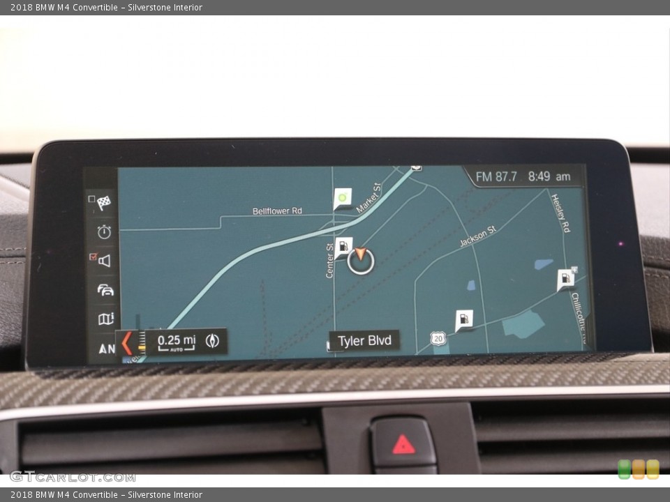 Silverstone Interior Navigation for the 2018 BMW M4 Convertible #139851122