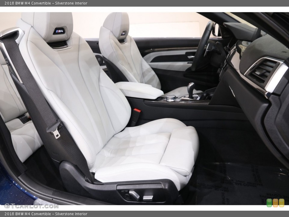 Silverstone Interior Front Seat for the 2018 BMW M4 Convertible #139851283