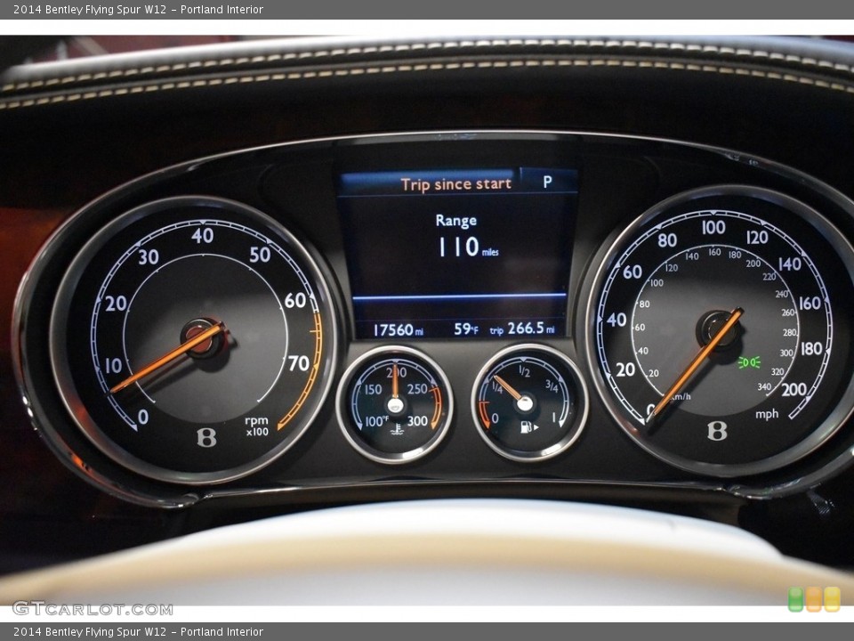 Portland Interior Gauges for the 2014 Bentley Flying Spur W12 #139851506