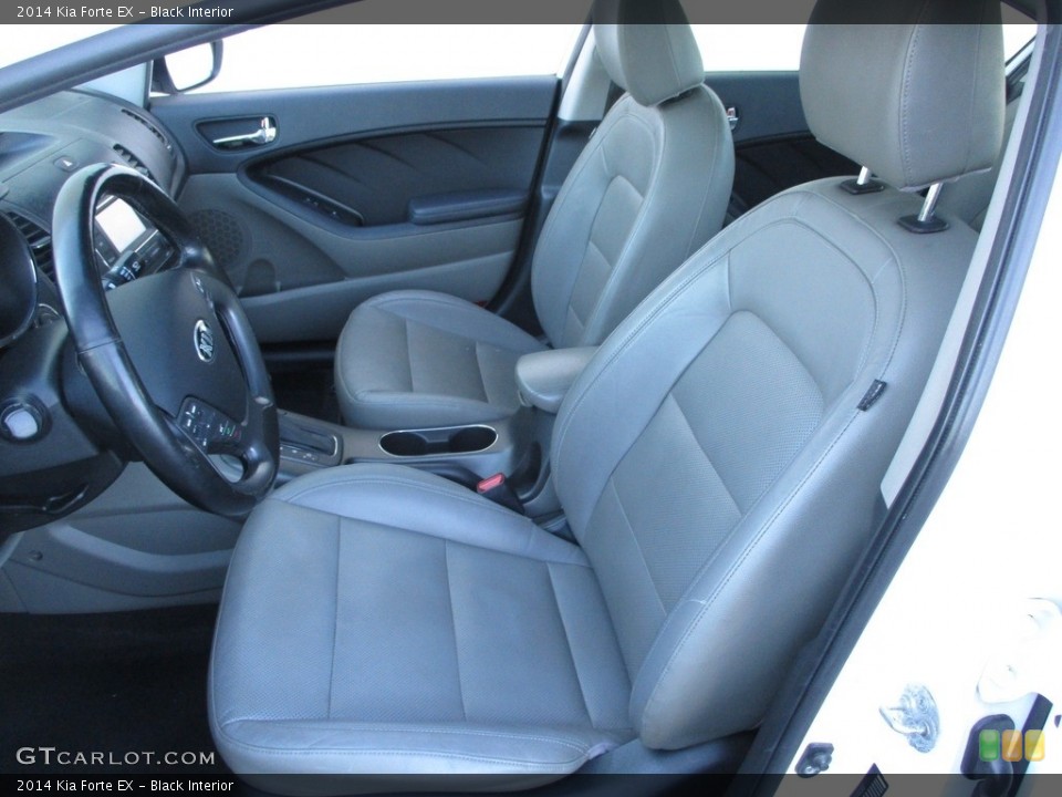 Black Interior Front Seat for the 2014 Kia Forte EX #139852537