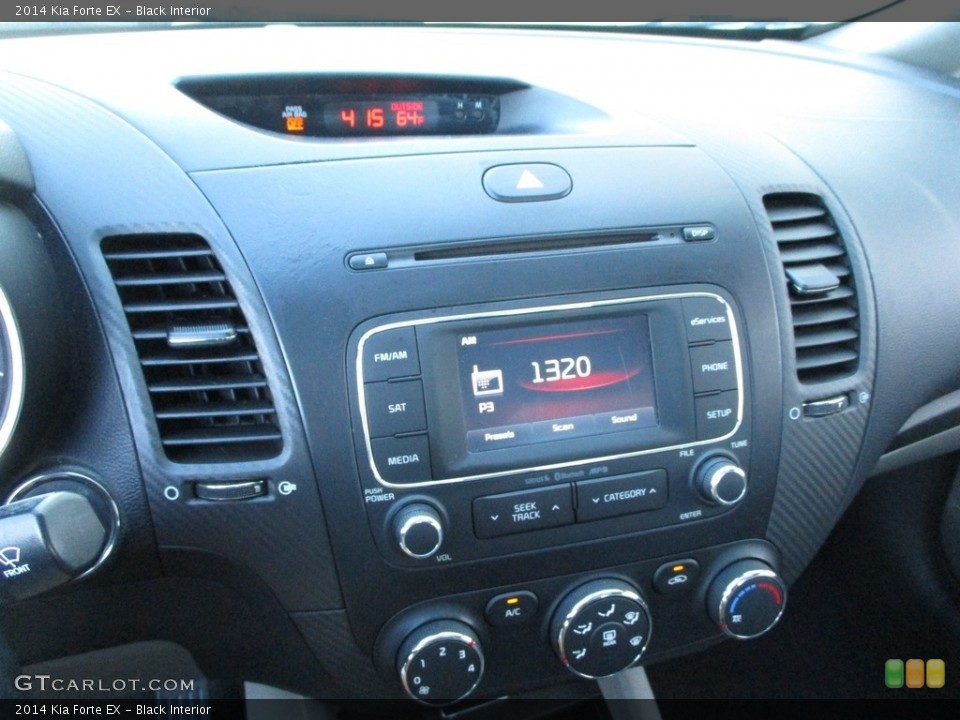 Black Interior Controls for the 2014 Kia Forte EX #139852618