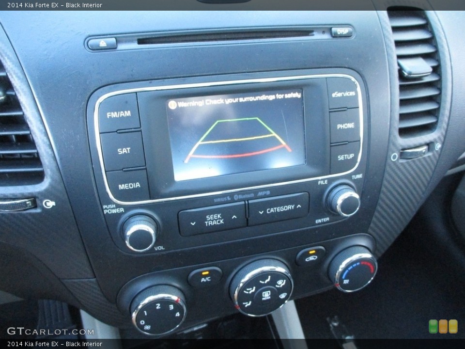 Black Interior Controls for the 2014 Kia Forte EX #139852642