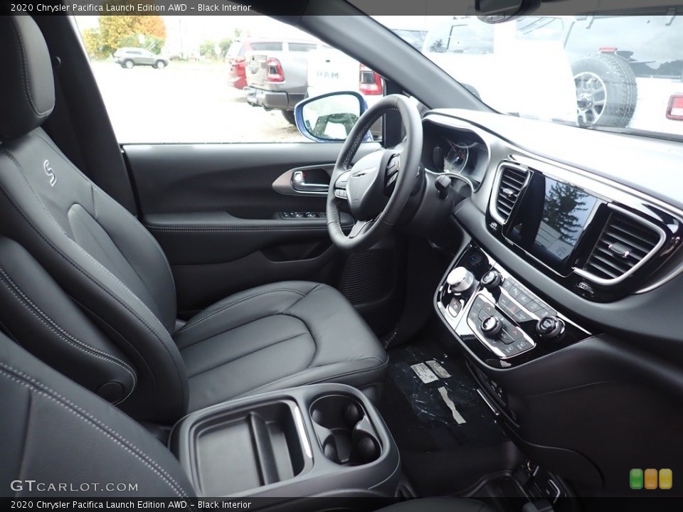 Black 2020 Chrysler Pacifica Interiors