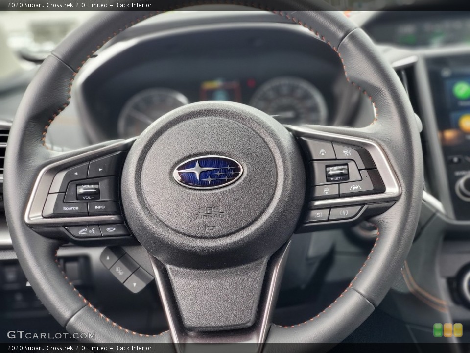 Black Interior Steering Wheel for the 2020 Subaru Crosstrek 2.0 Limited #139853769