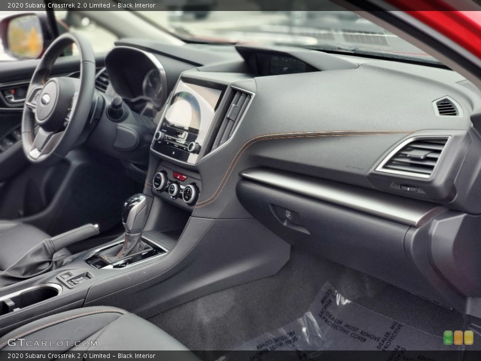 Black Interior Dashboard for the 2020 Subaru Crosstrek 2.0 Limited #139854098