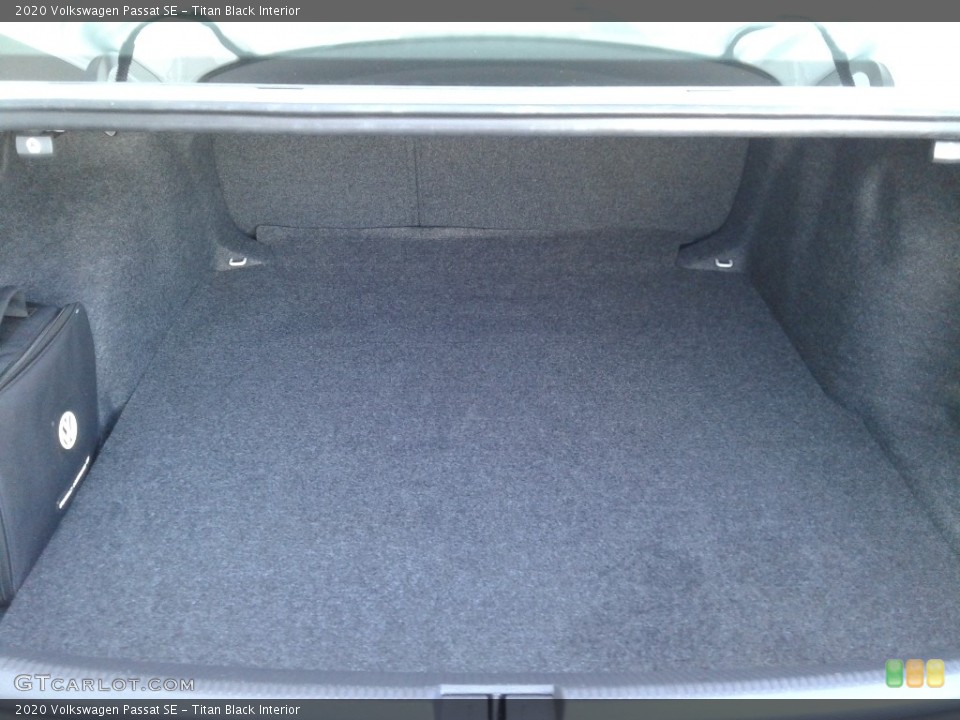 Titan Black Interior Trunk for the 2020 Volkswagen Passat SE #139854435