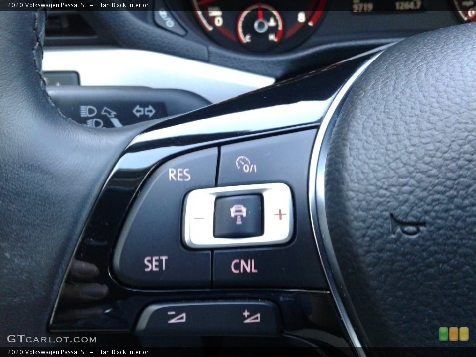 Titan Black Interior Steering Wheel for the 2020 Volkswagen Passat SE #139854527