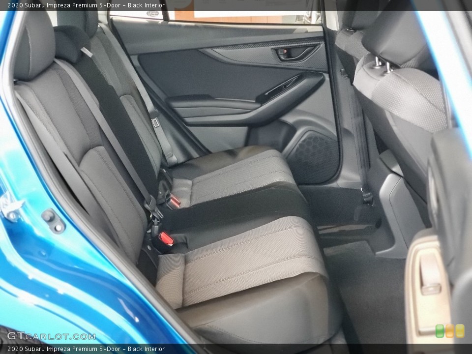 Black Interior Rear Seat for the 2020 Subaru Impreza Premium 5-Door #139855622