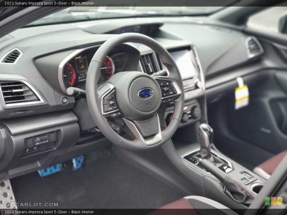 Black Interior Dashboard for the 2021 Subaru Impreza Sport 5-Door #139857364