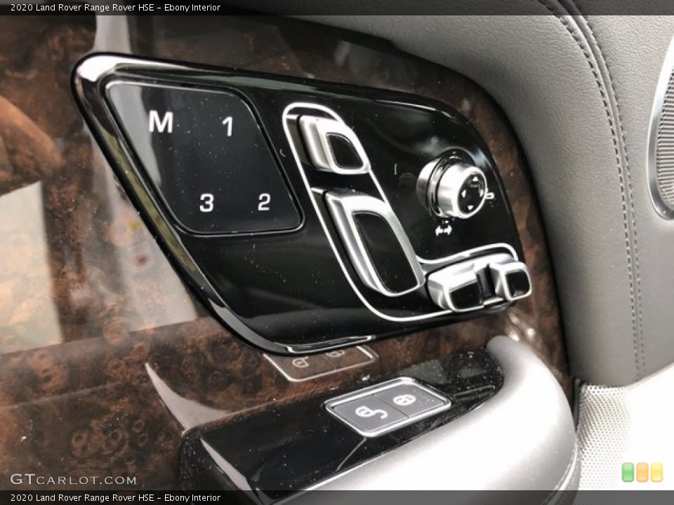 Ebony Interior Controls for the 2020 Land Rover Range Rover HSE #139860791