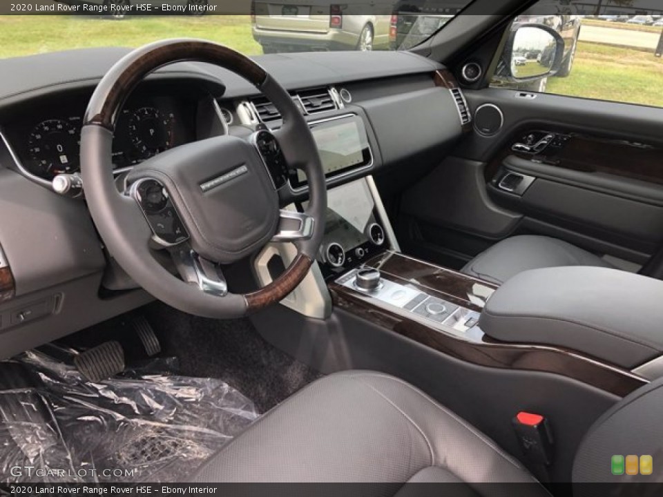 Ebony Interior Photo for the 2020 Land Rover Range Rover HSE #139860826