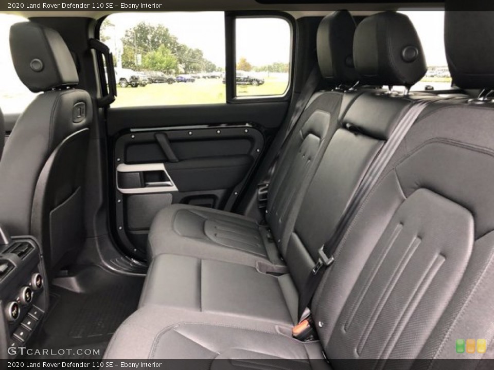 Ebony Interior Rear Seat for the 2020 Land Rover Defender 110 SE #139861877