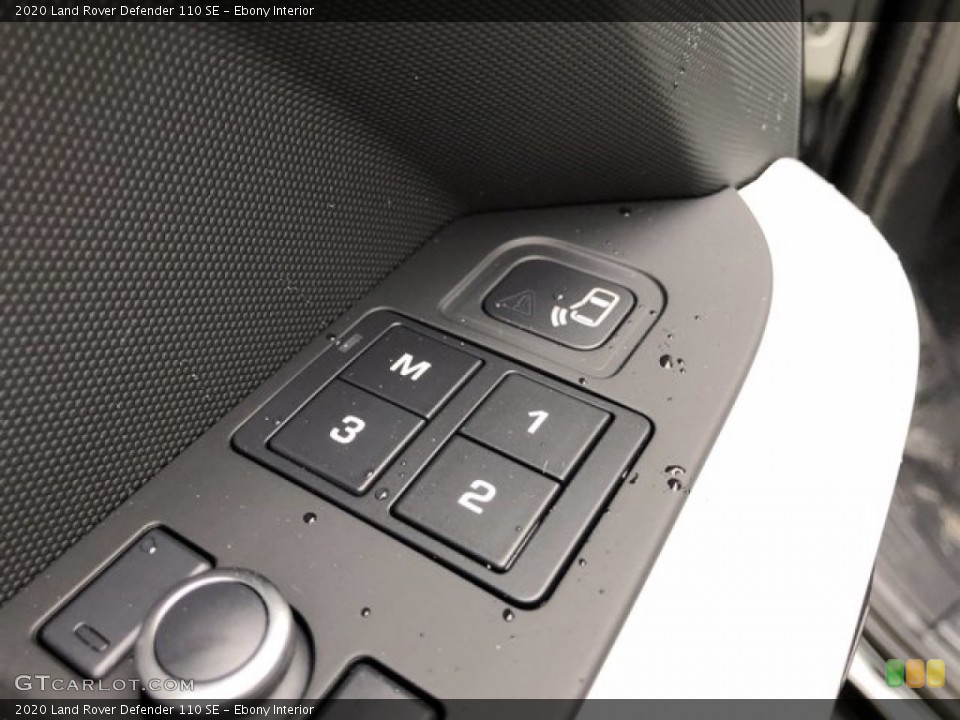 Ebony Interior Controls for the 2020 Land Rover Defender 110 SE #139862078