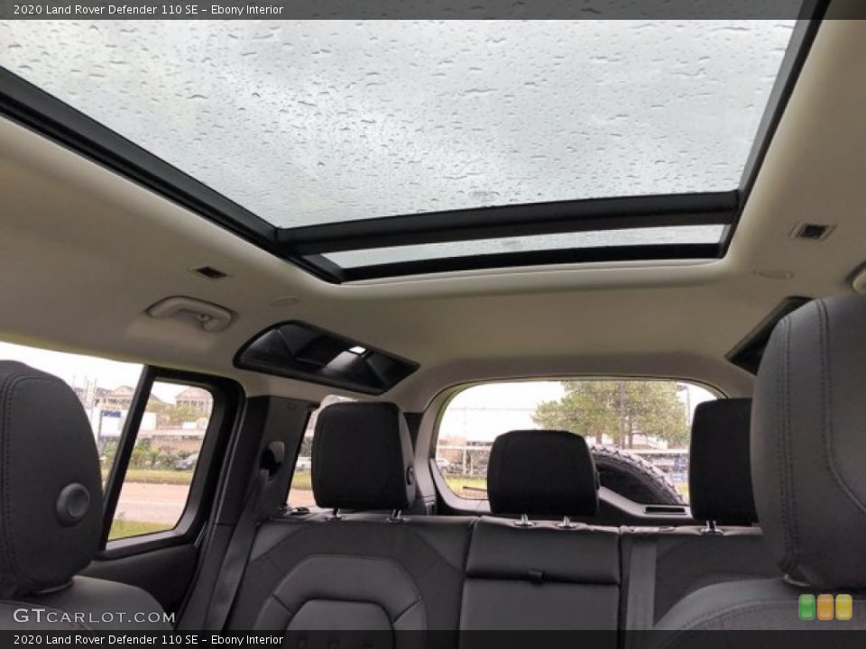 Ebony Interior Sunroof for the 2020 Land Rover Defender 110 SE #139862303