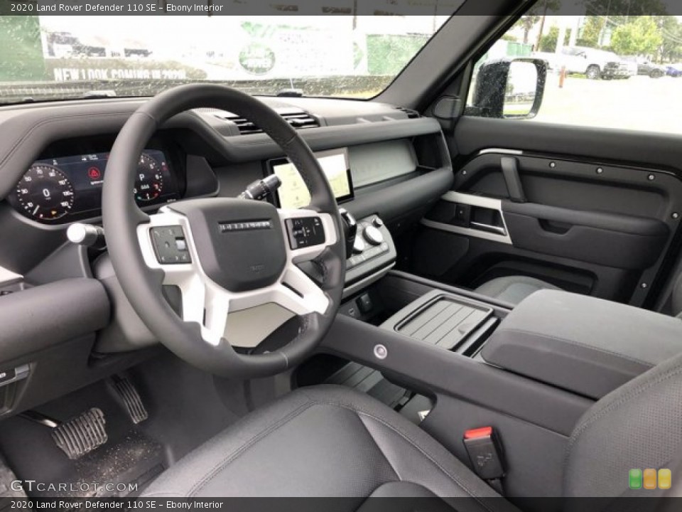 Ebony Interior Front Seat for the 2020 Land Rover Defender 110 SE #139862549