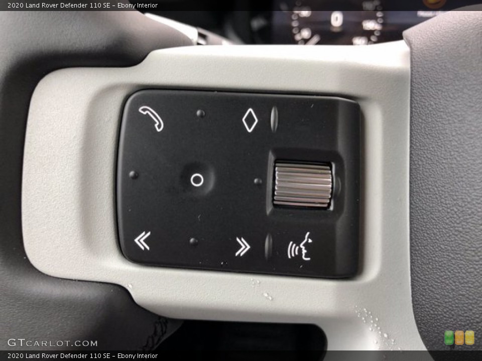 Ebony Interior Steering Wheel for the 2020 Land Rover Defender 110 SE #139862573