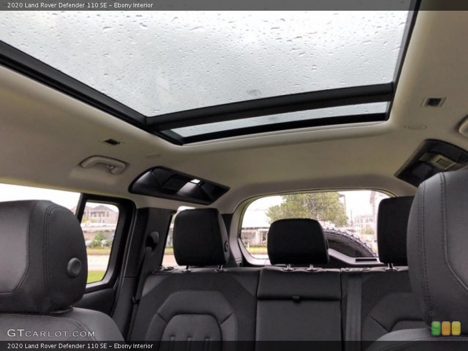 Ebony Interior Sunroof for the 2020 Land Rover Defender 110 SE #139862687