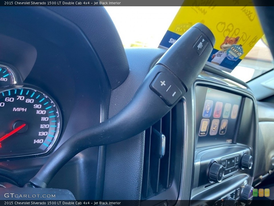 Jet Black Interior Transmission for the 2015 Chevrolet Silverado 1500 LT Double Cab 4x4 #139863155
