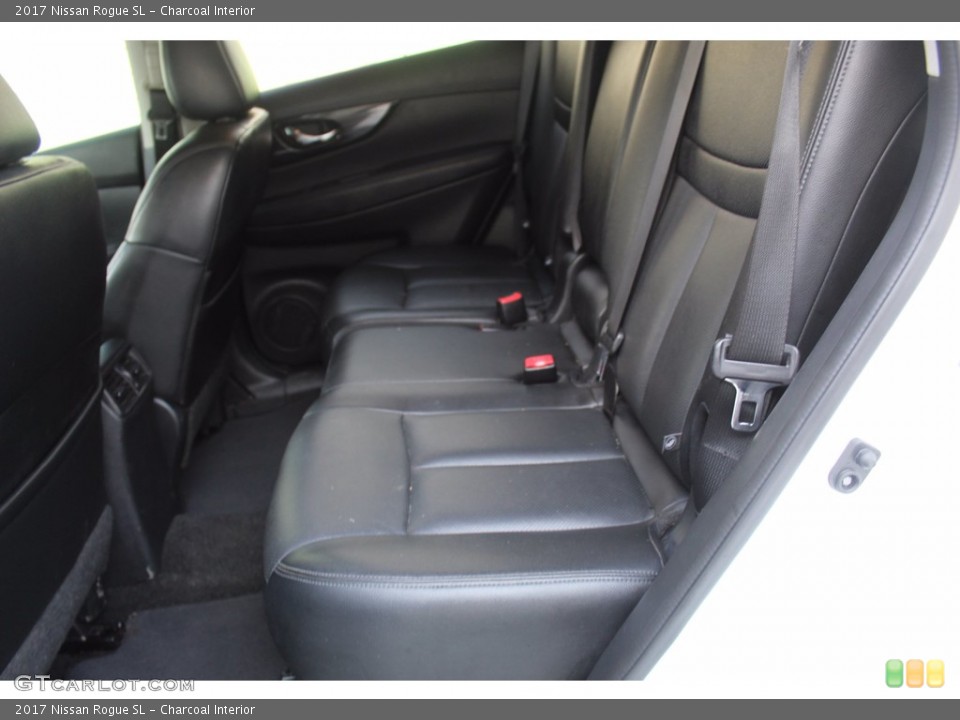 Charcoal Interior Rear Seat for the 2017 Nissan Rogue SL #139864439