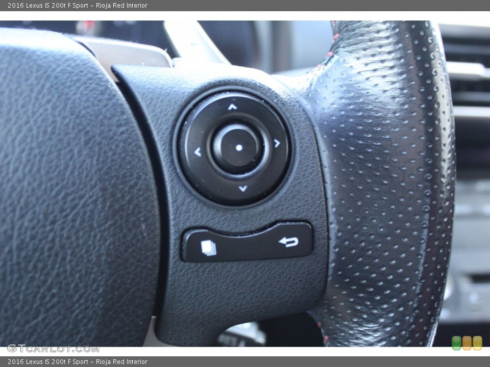 Rioja Red Interior Steering Wheel for the 2016 Lexus IS 200t F Sport #139864670