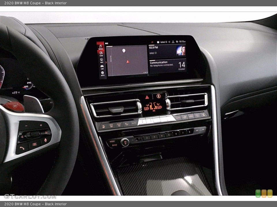 Black Interior Controls for the 2020 BMW M8 Coupe #139866760