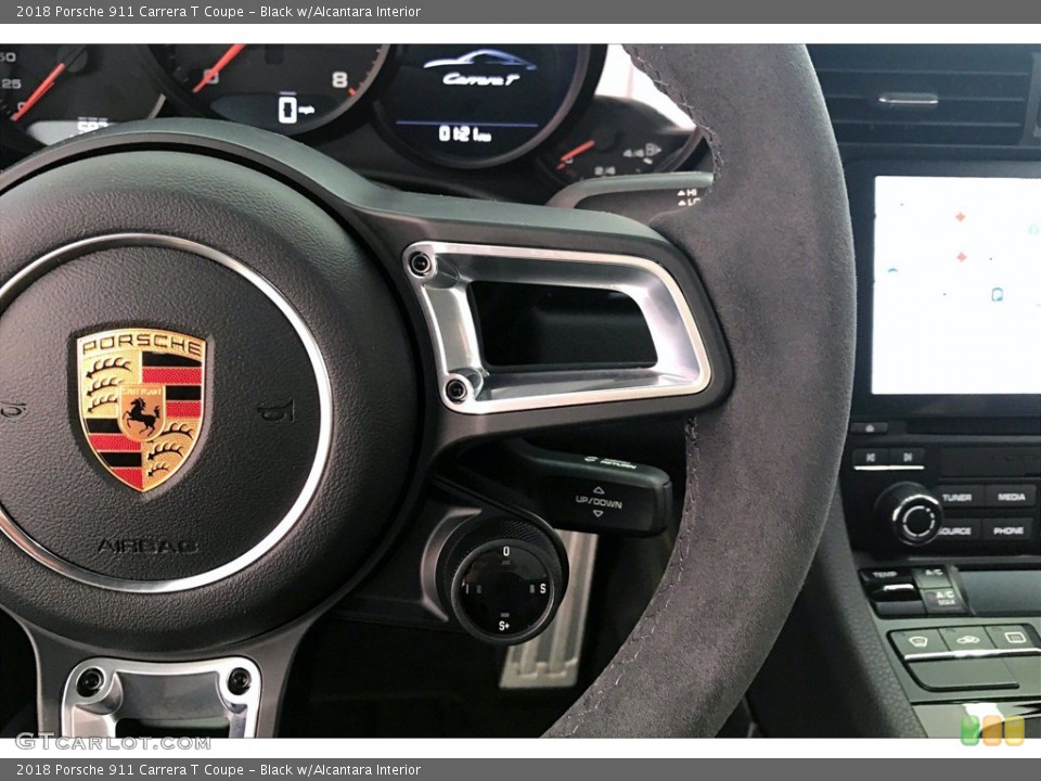 Black w/Alcantara Interior Steering Wheel for the 2018 Porsche 911 Carrera T Coupe #139868146