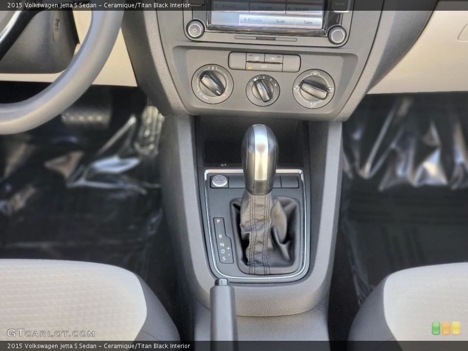 Ceramique/Titan Black Interior Transmission for the 2015 Volkswagen Jetta S Sedan #139868209