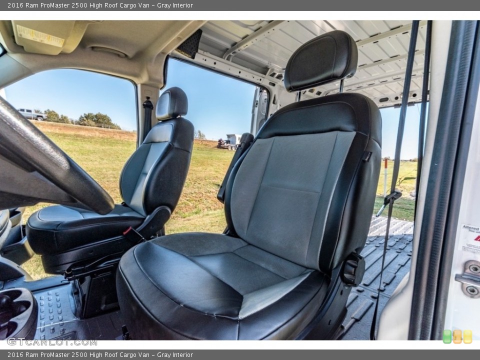 Gray Interior Front Seat for the 2016 Ram ProMaster 2500 High Roof Cargo Van #139868929