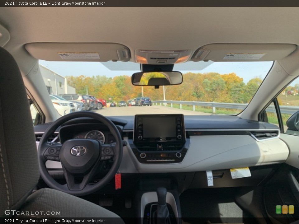 Light Gray/Moonstone Interior Dashboard for the 2021 Toyota Corolla LE #139869343