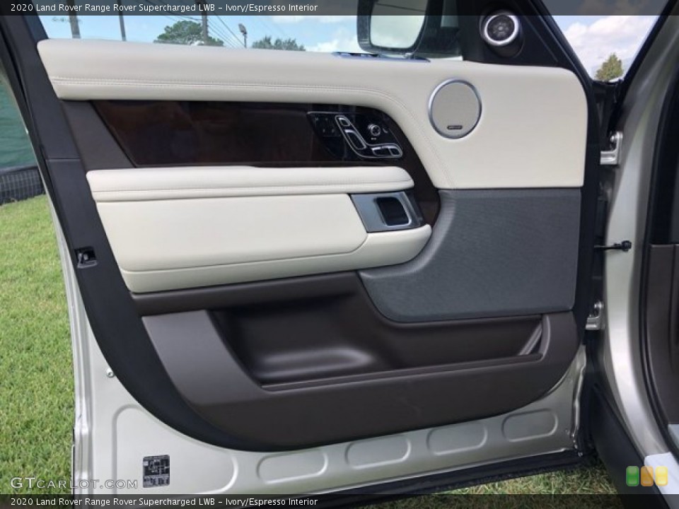 Ivory/Espresso Interior Door Panel for the 2020 Land Rover Range Rover Supercharged LWB #139872214