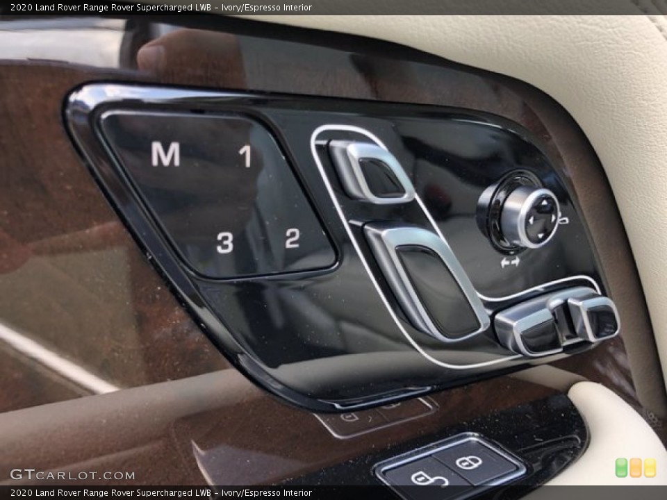Ivory/Espresso Interior Controls for the 2020 Land Rover Range Rover Supercharged LWB #139872241