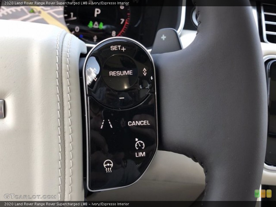 Ivory/Espresso Interior Steering Wheel for the 2020 Land Rover Range Rover Supercharged LWB #139872328