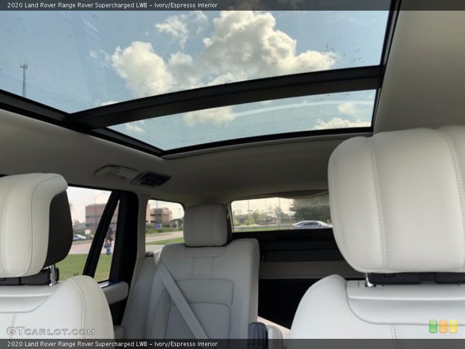 Ivory/Espresso Interior Sunroof for the 2020 Land Rover Range Rover Supercharged LWB #139872691
