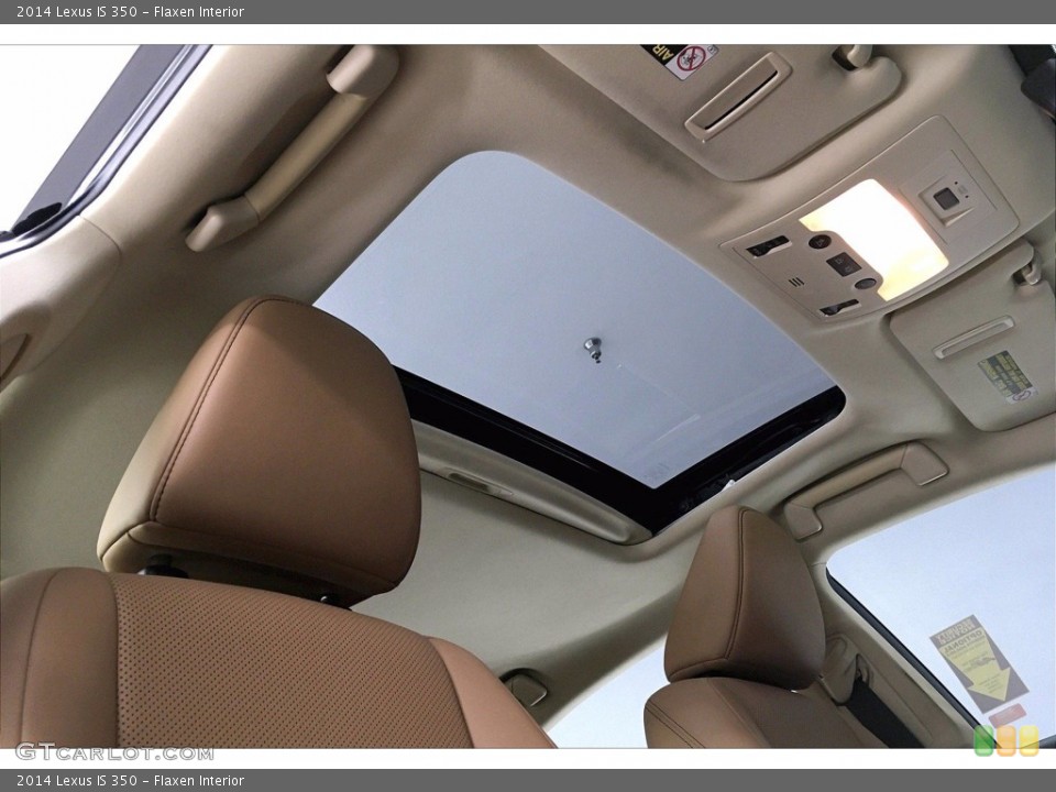 Flaxen Interior Sunroof for the 2014 Lexus IS 350 #139873378