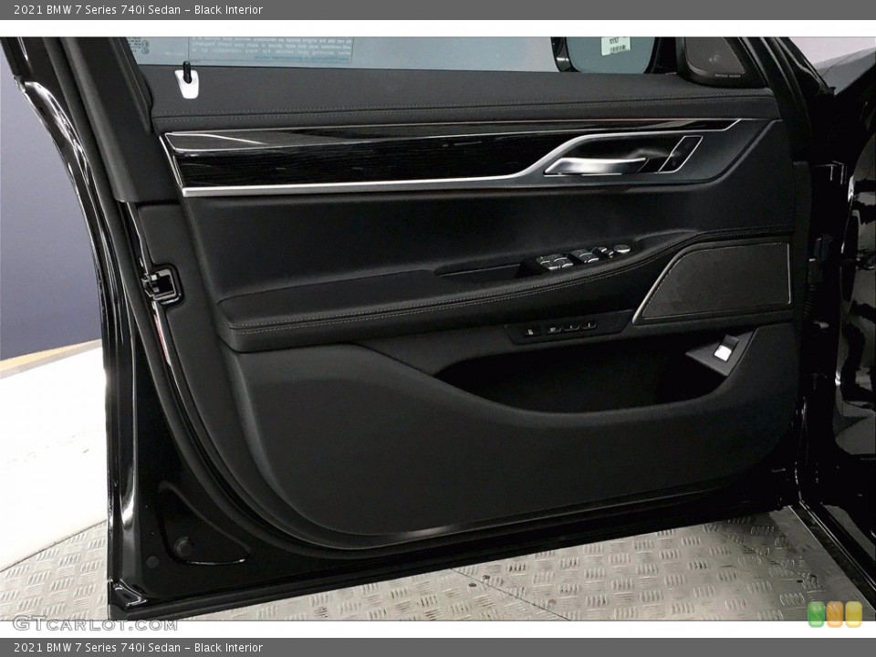 Black Interior Door Panel for the 2021 BMW 7 Series 740i Sedan #139875274